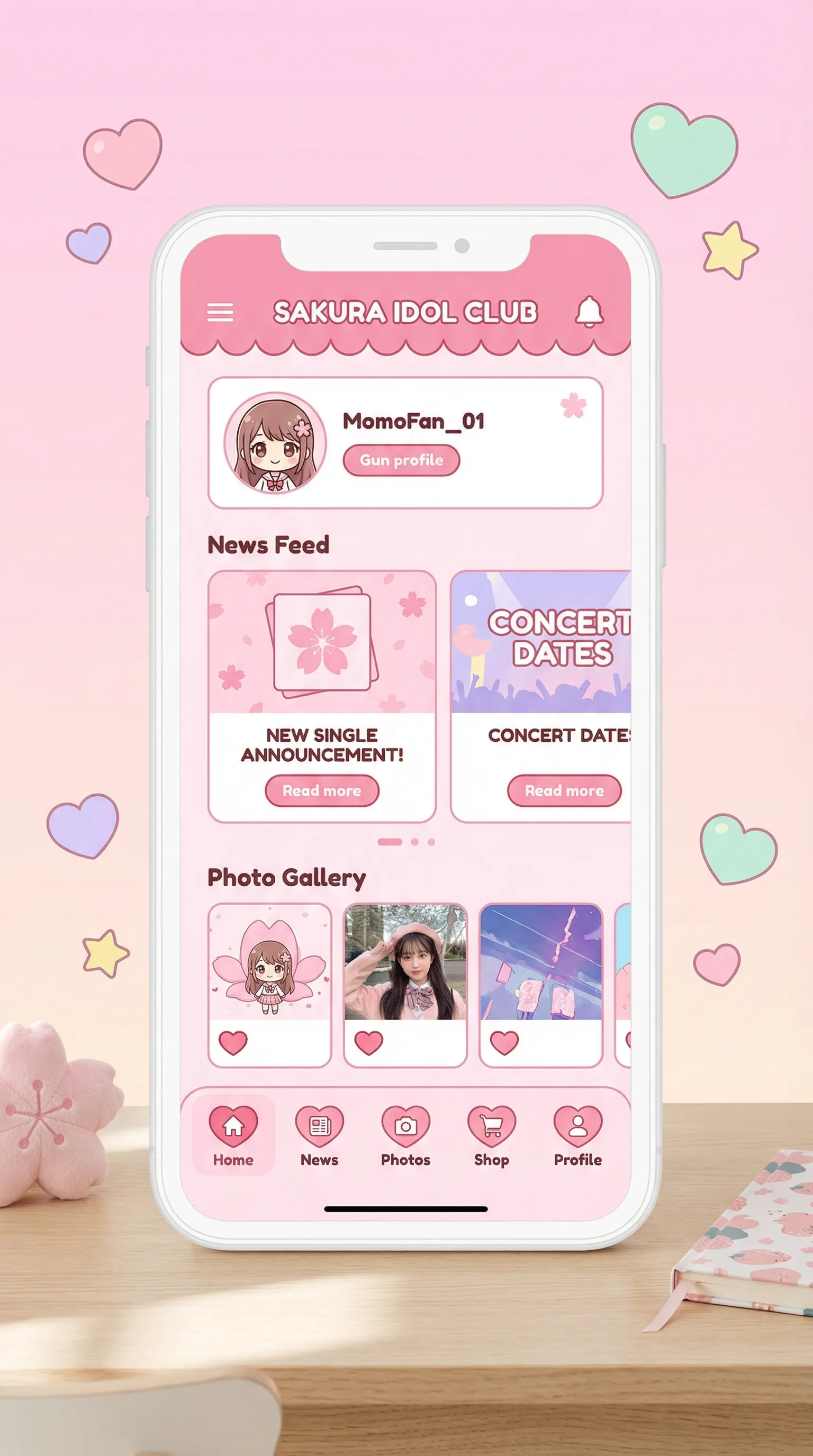 桃乃木 APP - 桃乃木频道手机应用精美界面展示