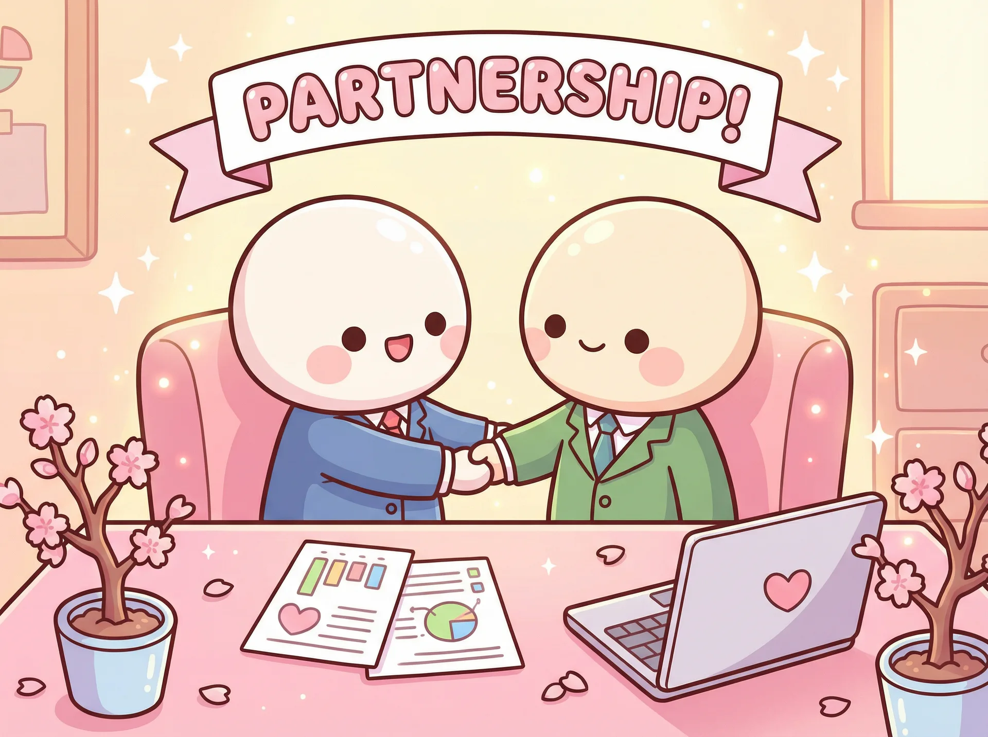 桃乃木 - 商务合作洽谈